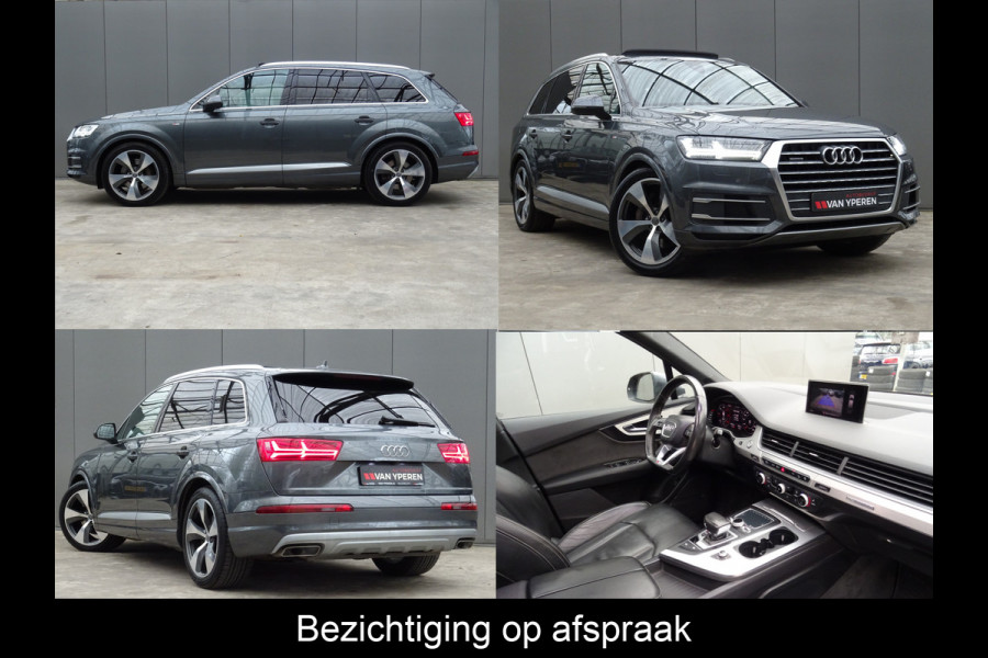 Audi Q7 S-LINE * GRIJS KENTEKEN * VAN * PANORAMADAK !!