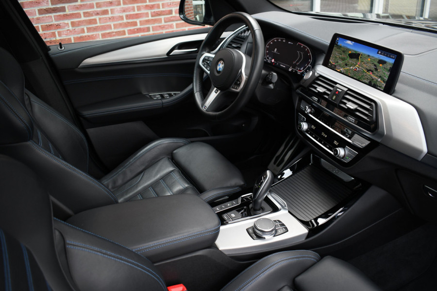 BMW X3 xDrive30e 292pk M-Sport Pano M-zetels ACC 360 HUD 21inch