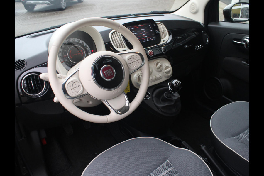 Fiat 500 1.2 Lounge | Airco | Cruise | PDC | Navi | Apple Carplay | Ambiance Ivoor