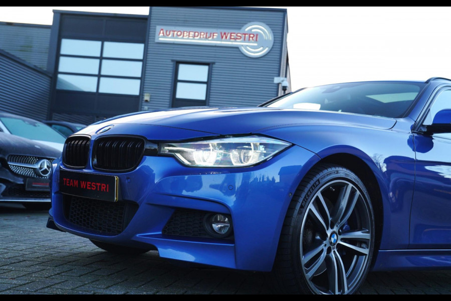 BMW 3 Serie Touring 335d xDrive Centennial High Executive | Panorama | Harman/Kardon | Elek trekhaak | 360 cam | Eristol Blau |