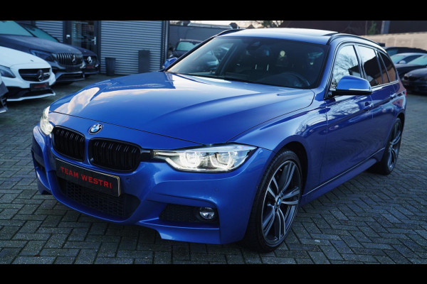 BMW 3 Serie Touring 335d xDrive Centennial High Executive | Panorama | Harman/Kardon | Elek trekhaak | 360 cam | Eristol Blau |