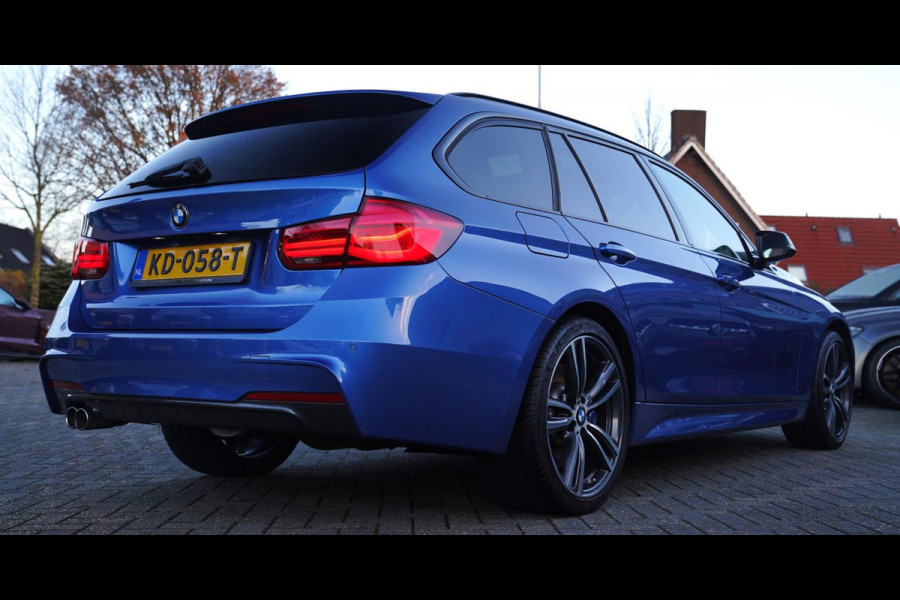 BMW 3 Serie Touring 335d xDrive Centennial High Executive | Panorama | Harman/Kardon | Elek trekhaak | 360 cam | Eristol Blau |