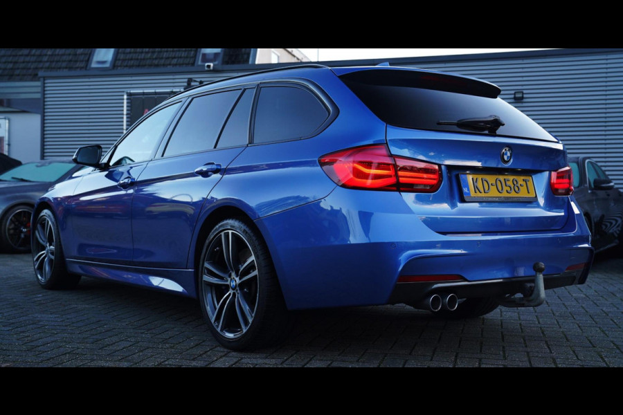 BMW 3 Serie Touring 335d xDrive Centennial High Executive | Panorama | Harman/Kardon | Elek trekhaak | 360 cam | Eristol Blau |