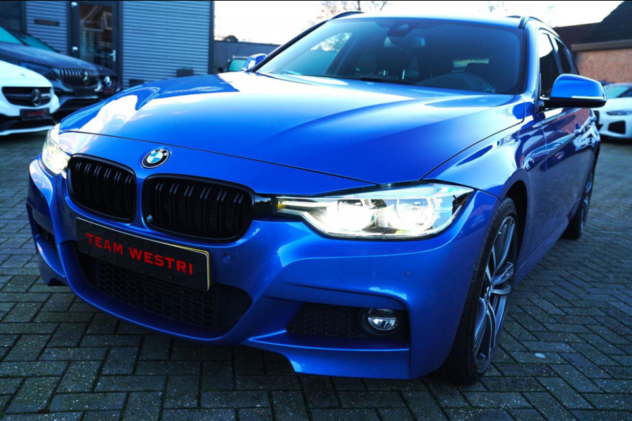 BMW 3 Serie Touring 335d xDrive Centennial High Executive | Panorama | Harman/Kardon | Elek trekhaak | 360 cam | Eristol Blau |