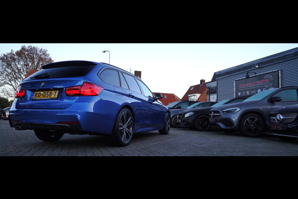 BMW 3 Serie Touring 335d xDrive Centennial High Executive | Panorama | Harman/Kardon | Elek trekhaak | 360 cam | Eristol Blau |