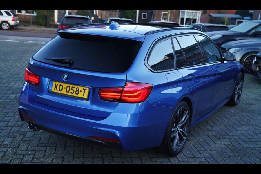 BMW 3 Serie Touring 335d xDrive Centennial High Executive | Panorama | Harman/Kardon | Elek trekhaak | 360 cam | Eristol Blau |