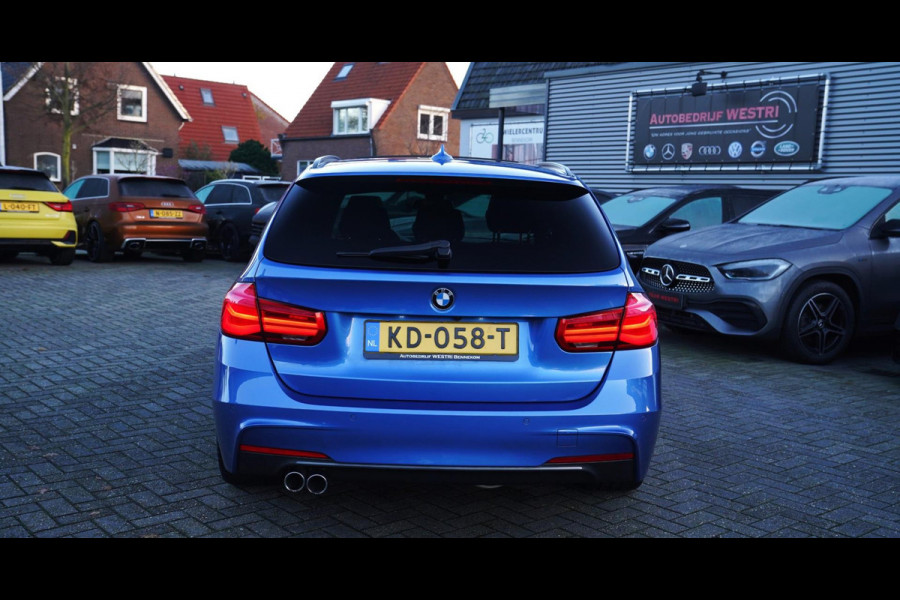 BMW 3 Serie Touring 335d xDrive Centennial High Executive | Panorama | Harman/Kardon | Elek trekhaak | 360 cam | Eristol Blau |