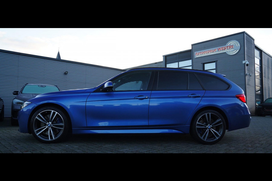 BMW 3 Serie Touring 335d xDrive Centennial High Executive | Panorama | Harman/Kardon | Elek trekhaak | 360 cam | Eristol Blau |