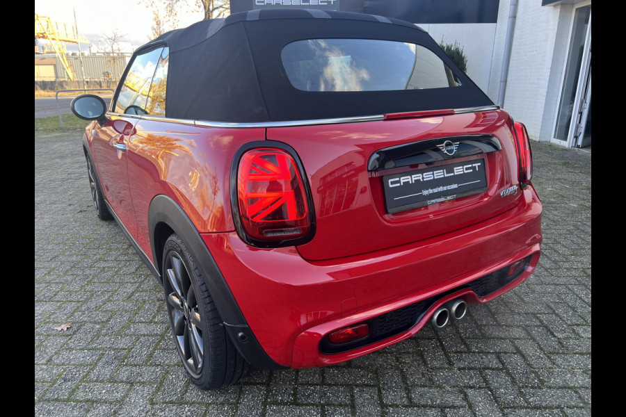 MINI Cabrio 2.0 Cooper S Chili, Harman/Kardon, Adaptive Cruise, Camera, Leder, Head-Up, DAB, Keyless . Een proefrit levert het bewijs. Neem contact op en we maken een afspraak.