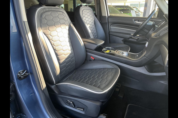 Ford S-Max 2.5 FHEV Vignale 190pk Hybrid | Trekhaak afneembaar | 1.750 kg trekgewicht | Stoelverwarming + ventilatie | Lederen bekleding + Memory stand | Navigatie |
