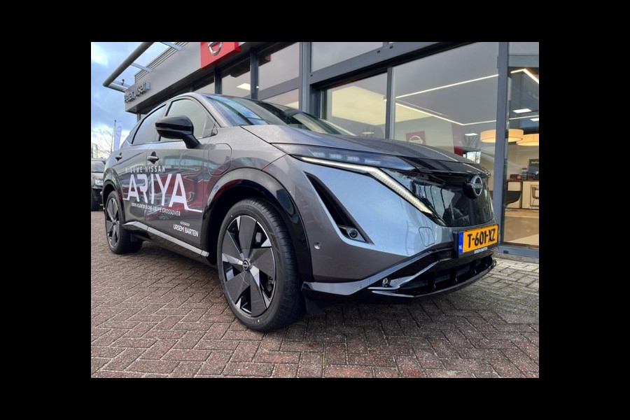 Nissan ARIYA e-4ORCE Evolve 87 kWh 20 inch | Nappa Leder | 4WD | 1500 KG Trekgewicht!