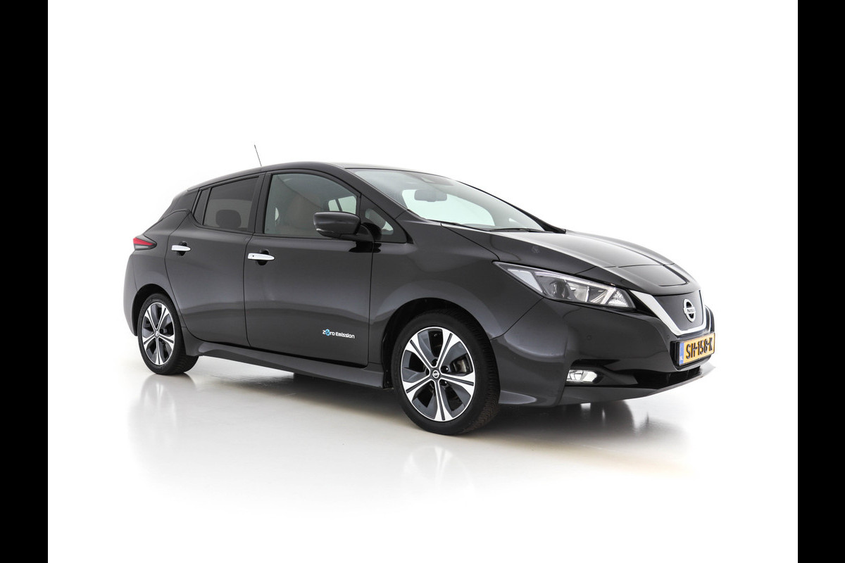 Nissan Leaf 2.ZERO EDITION 40 kWh (INCL-BTW) *VOLLEDER | FULL-LED | VIRTUAL-COCKPIT | SURROUND-VIEW | DAB | ADAPTIVE-CRUISE | KEYLESS | BLIND-SPOT | NAVI-FULLMAP | APP.CONNECT | COMFORT-SEATS | 17"ALU*