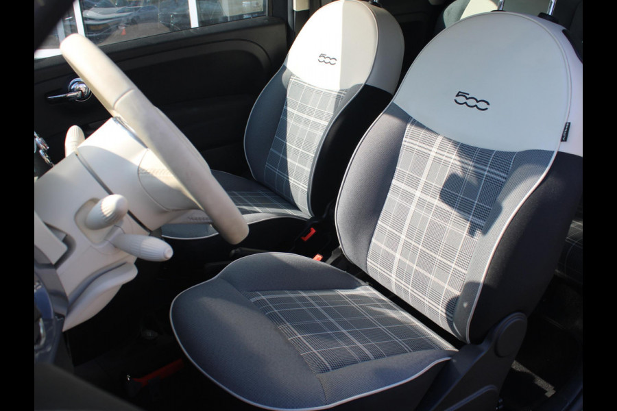 Fiat 500 Hybrid Lounge | Airco | Cruise | Apple Carplay | 15" | Priv. glass