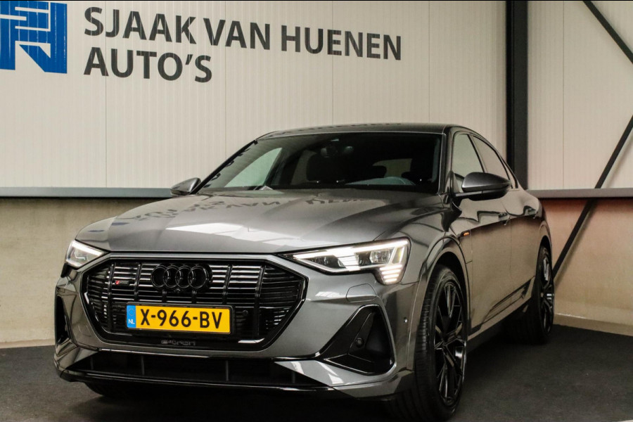 Audi e-tron Sportback 50 Quattro S Edition Pro Line S S-Line 313pk! INCL BTW!|1e Eig|DLR|Virtual Cockpit|Luchtvering|360|Black|22