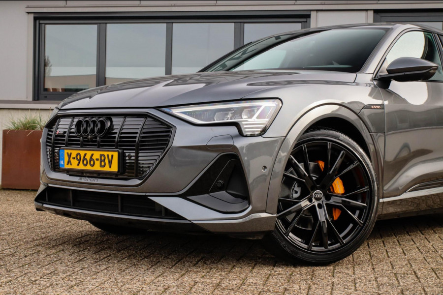 Audi e-tron Sportback 50 Quattro S Edition Pro Line S S-Line 313pk! INCL BTW!|1e Eig|DLR|Virtual Cockpit|Luchtvering|360|Black|22