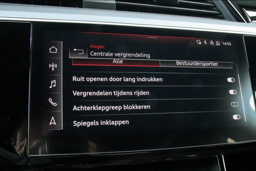 Audi e-tron Sportback 50 Quattro S Edition Pro Line S S-Line 313pk! INCL BTW!|1e Eig|DLR|Virtual Cockpit|Luchtvering|360|Black|22