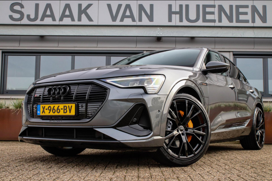 Audi e-tron Sportback 50 Quattro S Edition Pro Line S S-Line 313pk! INCL BTW!|1e Eig|DLR|Virtual Cockpit|Luchtvering|360|Black|22