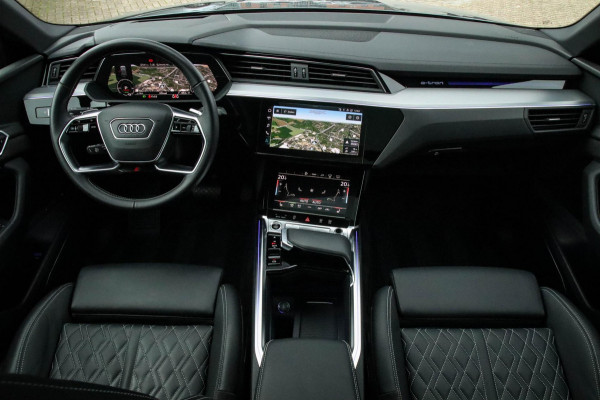Audi e-tron Sportback 55 Quattro S Edition Pro Line S S-Line 408pk! 8%|Kuipstoelen|Panoramadak|Virtual Cockpit|Luchtvering|B&O|22