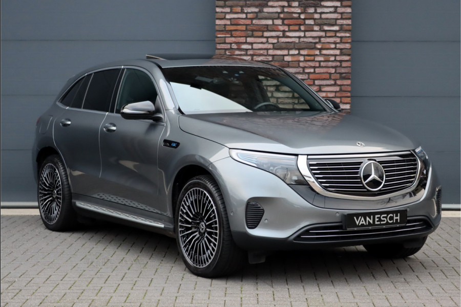 Mercedes-Benz EQC 400 4MATIC Business Solution 80 kWh | ex BTW €47.500,- | Schuifdak | Distronic+ | Massage | Leder | Keyless Go | Stoelverwarming-/ventilatie | Camera | Voorklimatisering | AIR-Balance |