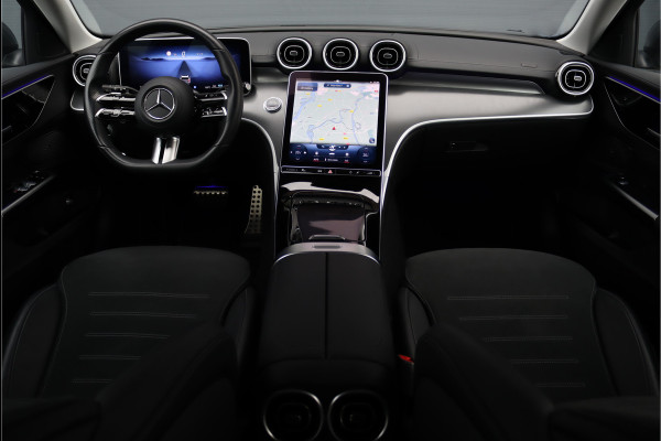 Mercedes-Benz C-Klasse Estate 180 AMG Line Aut9, Dodehoekassistent, Camera, Cruise Control, Spoorassistent, DAB, High Perf. LED, Stoelverwarming, Sfeerverlichting, Sportstoelen, Apple Carplay/Android Auto, Etc.
