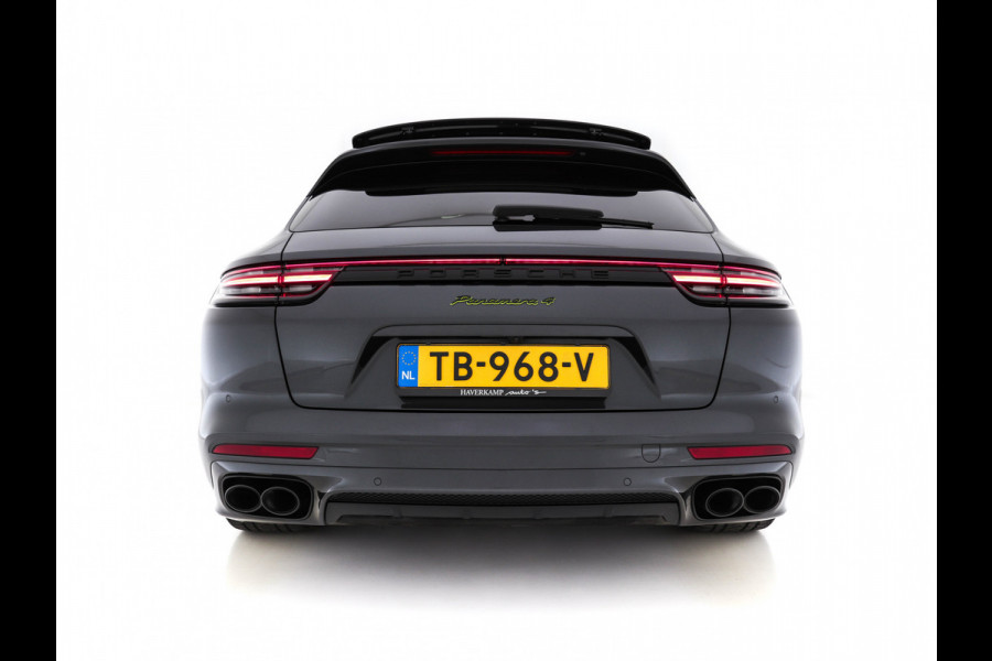 Porsche Panamera Sport Turismo Sport-Chrono-Pack 2.9 4 E-Hybrid [NL-AUTO] Aut. *PANO | NAPPA-VOLLEDER | FULL-LED | NAVI-FULLMAP | AIR-SUSPENSION | KEYLESS | BOSE-SURROUND | SOFT-CLOSE | ADAPT-CRUISE | SURROUND-VIEW | DAB | MEMORY-PACK | APP.CONNECT | SPORT-SEATS |