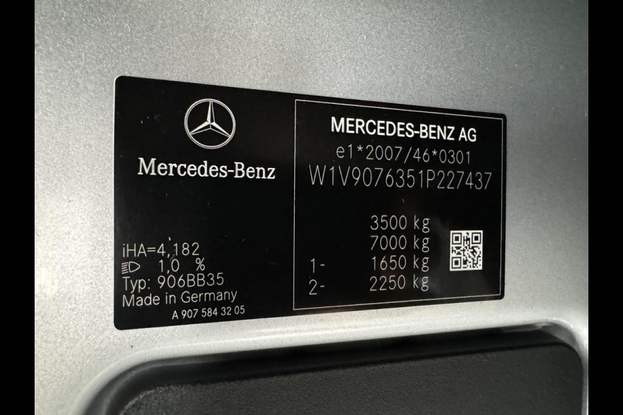 Mercedes-Benz Sprinter 316 2.2 CDI L3H2 EURO VI-D Led Adaptive cruise 360 camera Dodehoek detectie Keyless Trekhaak