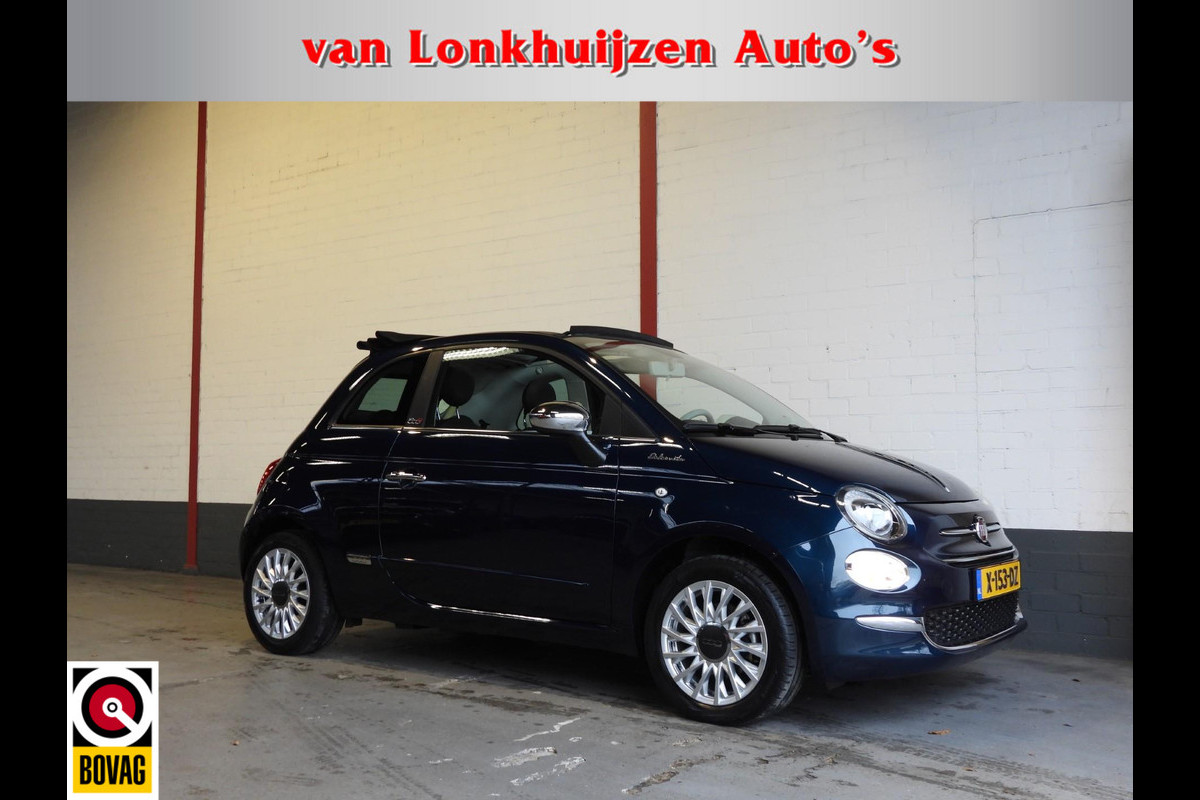 Fiat 500C 1.0 Cabrio Hybrid Dolcevita NAVI/AIRCO/CRUISE/PDC/LMV!