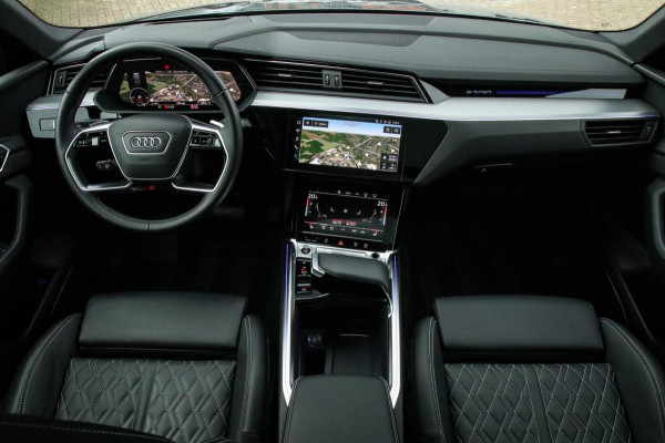 Audi e-tron 55 Quattro S Edition Pro Line S S-Line 408pk! 8%|Kuipstoelen elektrisch|Panoramadak|Virtual Cockpit|Luchtvering|B&O|22