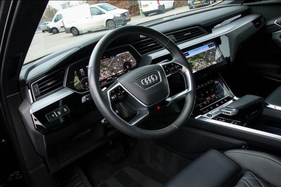 Audi e-tron 55 Quattro S Edition Pro Line S S-Line 408pk! 8%|Kuipstoelen elektrisch|Panoramadak|Virtual Cockpit|Luchtvering|B&O|22