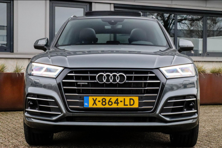 Audi Q5 55 TFSI e Quattro Competition Pro Line S S-Line 367pk Automaat! 1e|DLR|Panoramadak|Virtual Cockpit|LED Matrix|ACC|Black|21