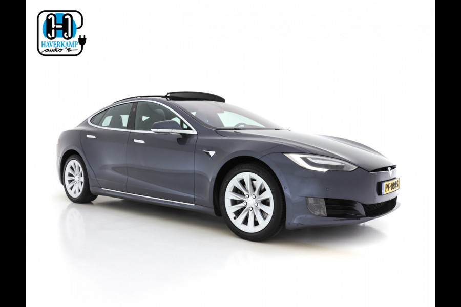 Tesla Model S 60 Base - 235 Kw (INCL.BTW) *PANO | AUTO-PILOT | KEYLESS | FULL-LED | 1/2-LEDER | NAVI-FULLMAP | SURROUND-VIEW | ECC | PDC | APP-CONNECT | LANE-ASSIST | VIRTUAL-COCKPIT | DAB*