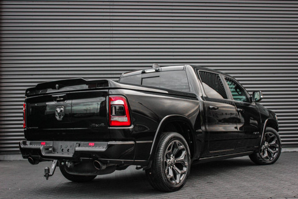 Dodge Ram 1500 5.7 V8 4x4 CREW CAB LIMITED 2022 12DKM / NIEUWSTAAT / COMPLETE HISTORY / FULL OPTIONS / LUCHTVERING / GROOT NAVI