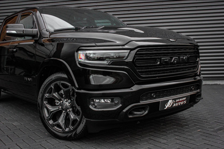 Dodge Ram 1500 5.7 V8 4x4 CREW CAB LIMITED 2022 12DKM / NIEUWSTAAT / COMPLETE HISTORY / FULL OPTIONS / LUCHTVERING / GROOT NAVI