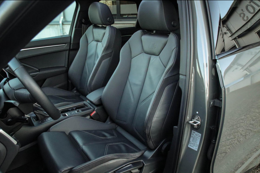 Audi Q3 35 TFSI 1.5TFSI S Line Pro Line S 150pk S-Tronic 1e|Panoramadak|Virtual Cockpit|LED Matrix|Leder|B&O|20inch|Black|Trekhaak