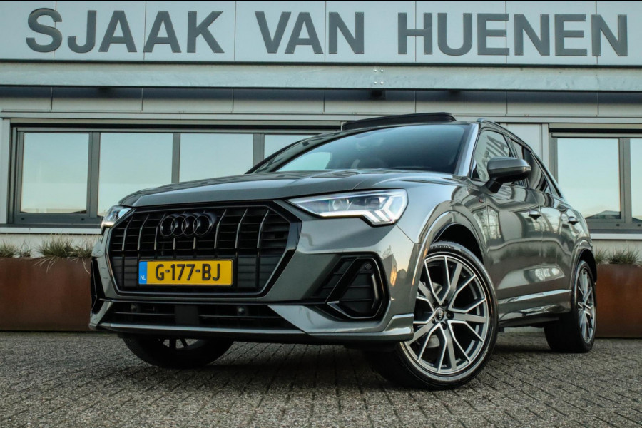 Audi Q3 35 TFSI 1.5TFSI S Line Pro Line S 150pk S-Tronic 1e|Panoramadak|Virtual Cockpit|LED Matrix|Leder|B&O|20inch|Black|Trekhaak