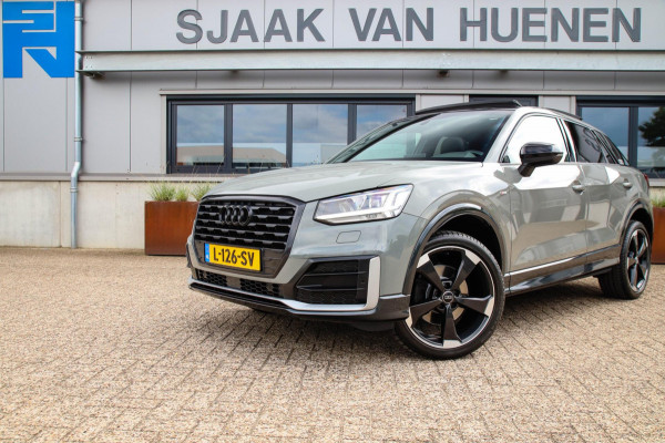 Audi Q2 1.4 TFSI CoD Sport Pro Line S S-line 150pk S-Tronic! 2e Eig|DLR|Panoramadak|Virtual Cockpit|LED|3D Knippers|Leder|Ambiance