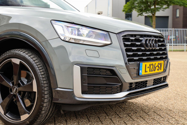 Audi Q2 1.4 TFSI CoD Sport Pro Line S S-line 150pk S-Tronic! 2e Eig|DLR|Panoramadak|Virtual Cockpit|LED|3D Knippers|Leder|Ambiance