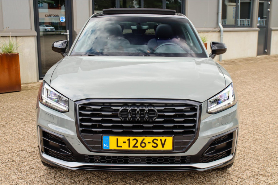 Audi Q2 1.4 TFSI CoD Sport Pro Line S S-line 150pk S-Tronic! 2e Eig|DLR|Panoramadak|Virtual Cockpit|LED|3D Knippers|Leder|Ambiance