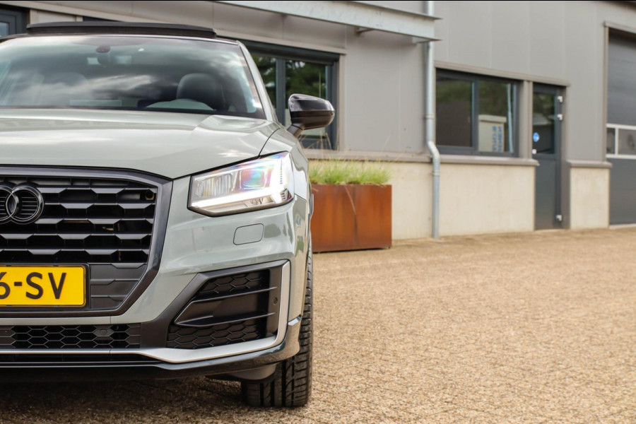 Audi Q2 1.4 TFSI CoD Sport Pro Line S S-line 150pk S-Tronic! 2e Eig|DLR|Panoramadak|Virtual Cockpit|LED|3D Knippers|Leder|Ambiance