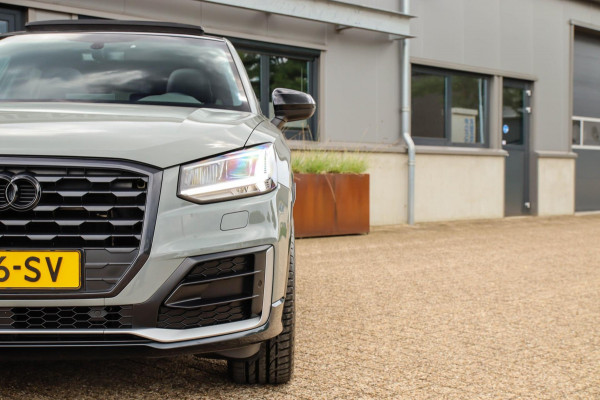 Audi Q2 1.4 TFSI CoD Sport Pro Line S S-line 150pk S-Tronic! 2e Eig|DLR|Panoramadak|Virtual Cockpit|LED|3D Knippers|Leder|Ambiance