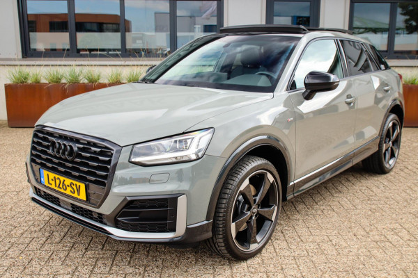 Audi Q2 1.4 TFSI CoD Sport Pro Line S S-line 150pk S-Tronic! 2e Eig|DLR|Panoramadak|Virtual Cockpit|LED|3D Knippers|Leder|Ambiance