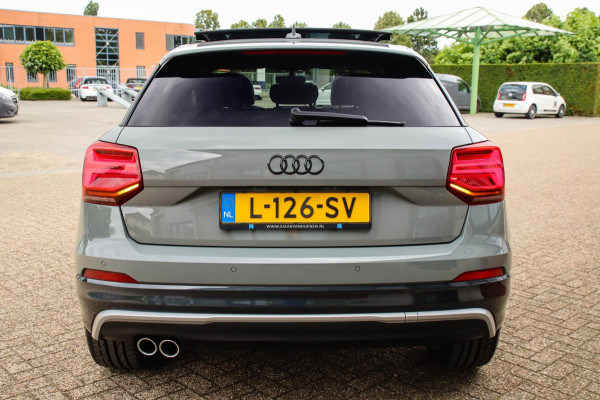 Audi Q2 1.4 TFSI CoD Sport Pro Line S S-line 150pk S-Tronic! 2e Eig|DLR|Panoramadak|Virtual Cockpit|LED|3D Knippers|Leder|Ambiance