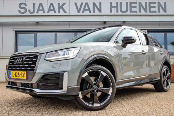 Audi Q2 1.4 TFSI CoD Sport Pro Line S S-line 150pk S-Tronic! 2e Eig|DLR|Panoramadak|Virtual Cockpit|LED|3D Knippers|Leder|Ambiance