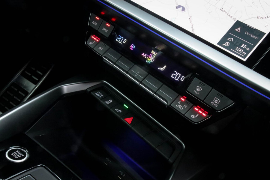 Audi A3 Sportback 40 TFSI e PHEV S Edition S-line 204pk S-Tronic 1e Eig|Dealer|Kuipstoelen|Virtual Cockpit|LED Matrix|ACC|Black|19