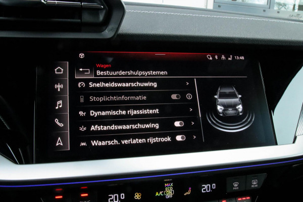 Audi A3 Sportback 40 TFSI e PHEV S Edition S-line 204pk S-Tronic 1e Eig|Dealer|Kuipstoelen|Virtual Cockpit|LED Matrix|ACC|Black|19