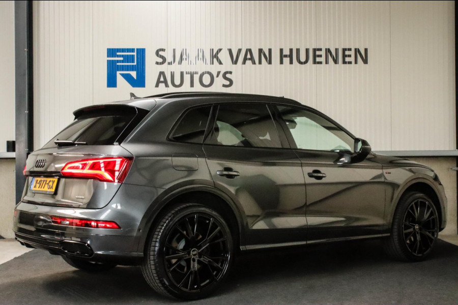 Audi Q5 55 TFSI e Quattro Competition Pro Line S S-Line 367pk Automaat! 1e Eig|Panoramadak|Virtual Cockpit|S kuipstoelen|B&O|Black