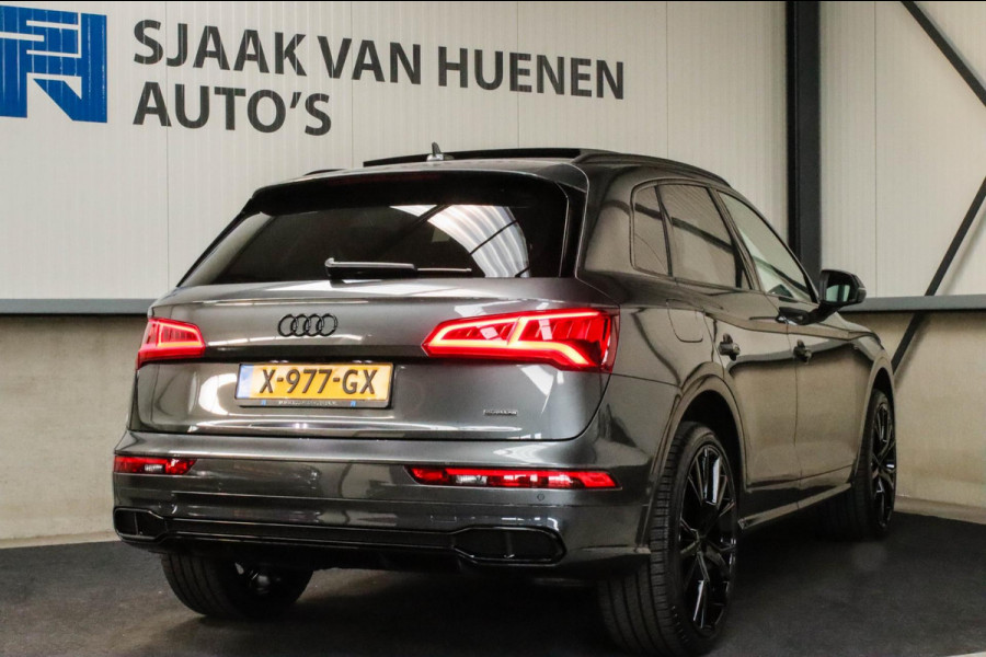 Audi Q5 55 TFSI e Quattro Competition Pro Line S S-Line 367pk Automaat! 1e Eig|Panoramadak|Virtual Cockpit|S kuipstoelen|B&O|Black