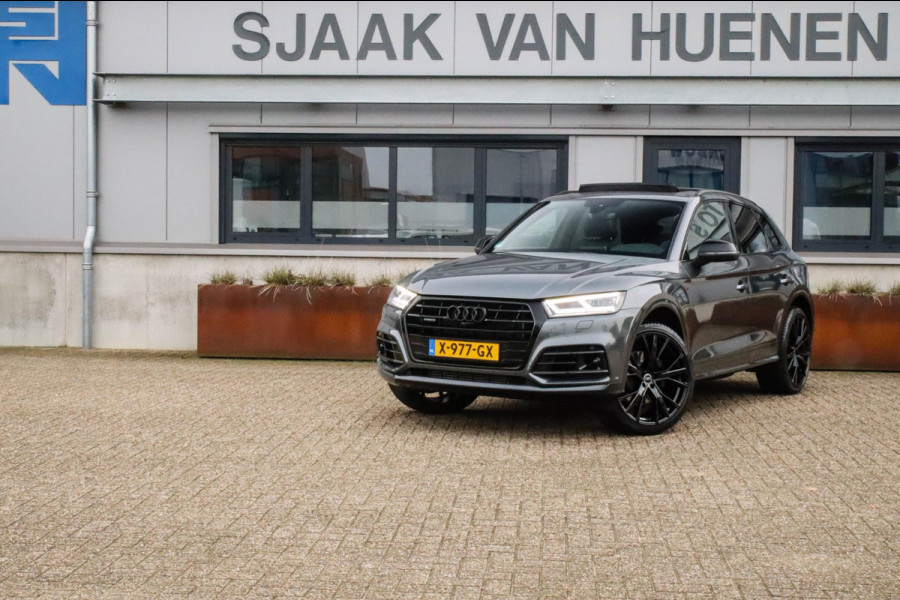 Audi Q5 55 TFSI e Quattro Competition Pro Line S S-Line 367pk Automaat! 1e Eig|Panoramadak|Virtual Cockpit|S kuipstoelen|B&O|Black