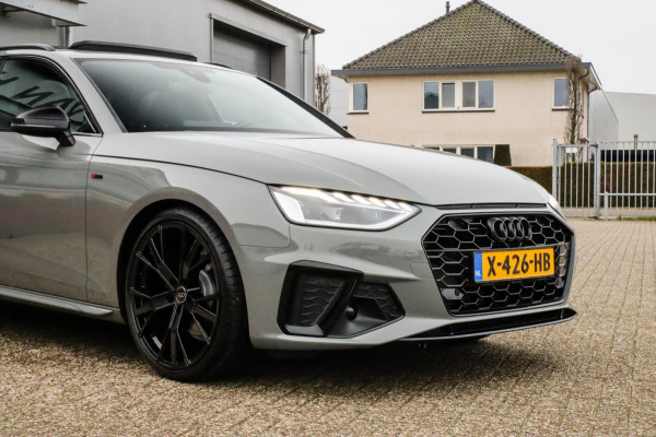 Audi A4 Avant 2.0 TFSI S line Black Edition Facelift S-Tronic 1e Eig|DLR|Panoramadak|Virtual Cockpit|Leder|LED Matrix|Camera|Black