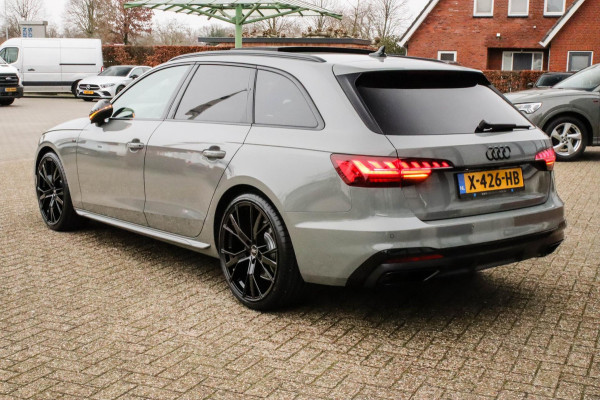 Audi A4 Avant 2.0 TFSI S line Black Edition Facelift S-Tronic 1e Eig|DLR|Panoramadak|Virtual Cockpit|Leder|LED Matrix|Camera|Black